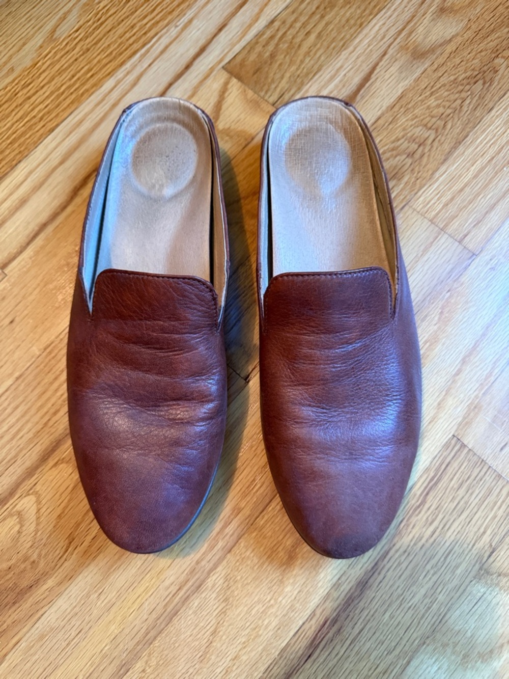 Dansko Women's Brown Leather Slip-On Loafers